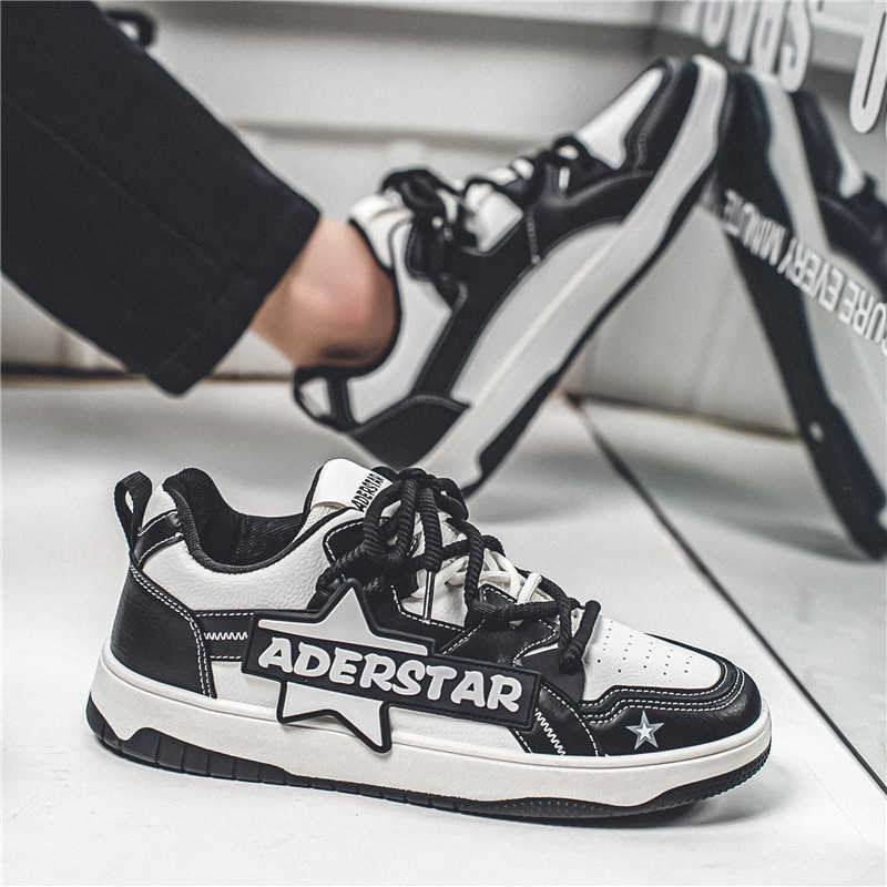 Men'S Shoes Basketball - Round Nose Rubber Sole Cute Sneakers