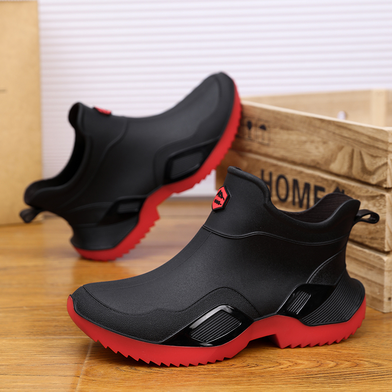 Men'S Shoes Water Resistant - Rain Shoes for Men Waterproof, Anti-slip