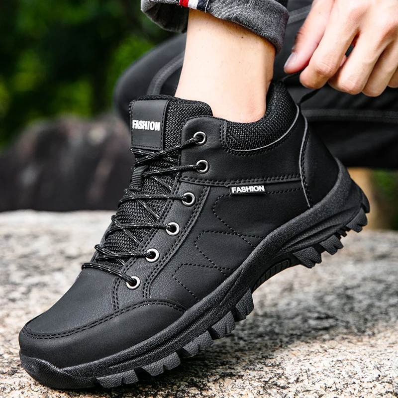 Men Tactical Boots Army Waterp - Men'S Shoes Zipper recension och pris