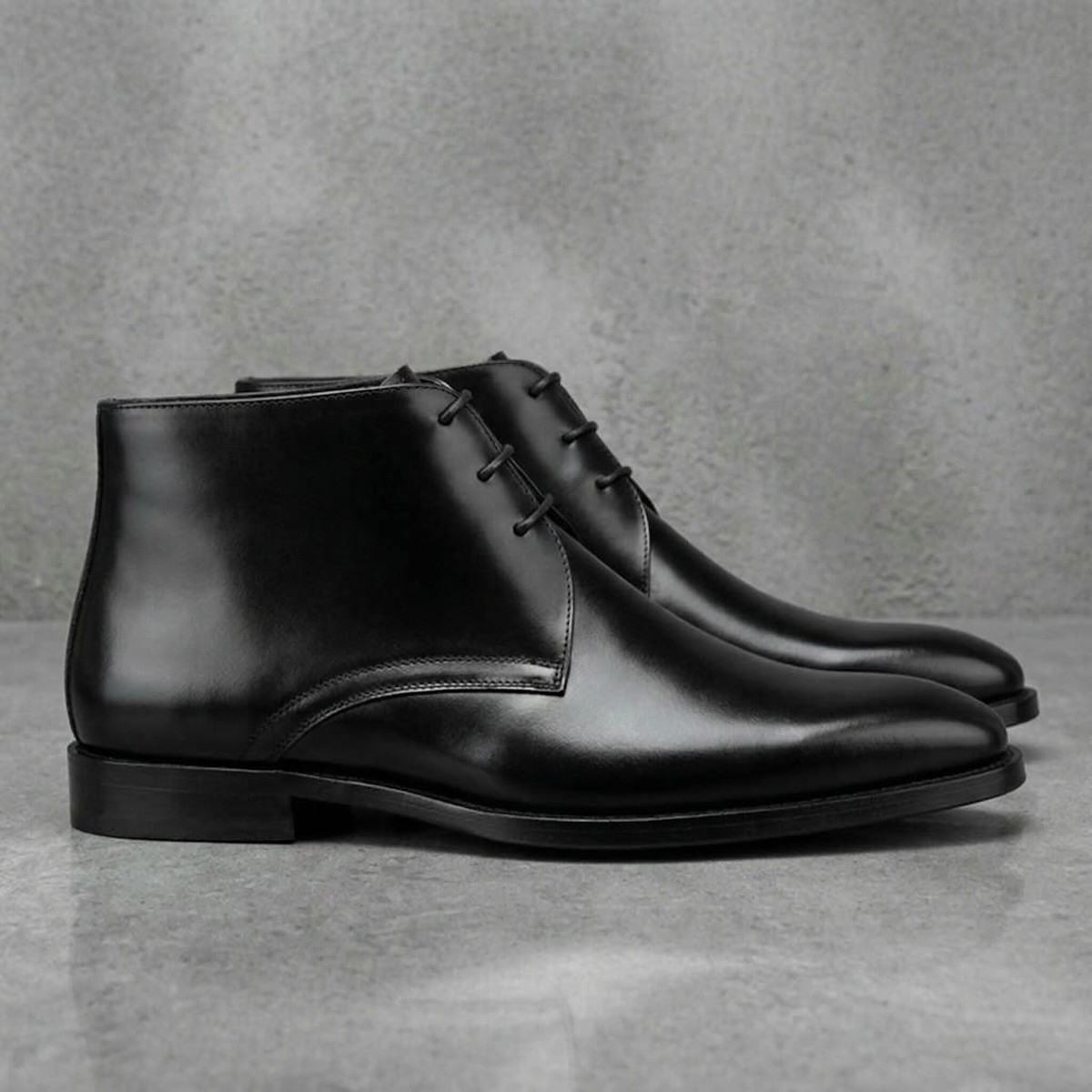 Men's Calf Leather Western Ank - Chelsea Boots Suede recension och pris