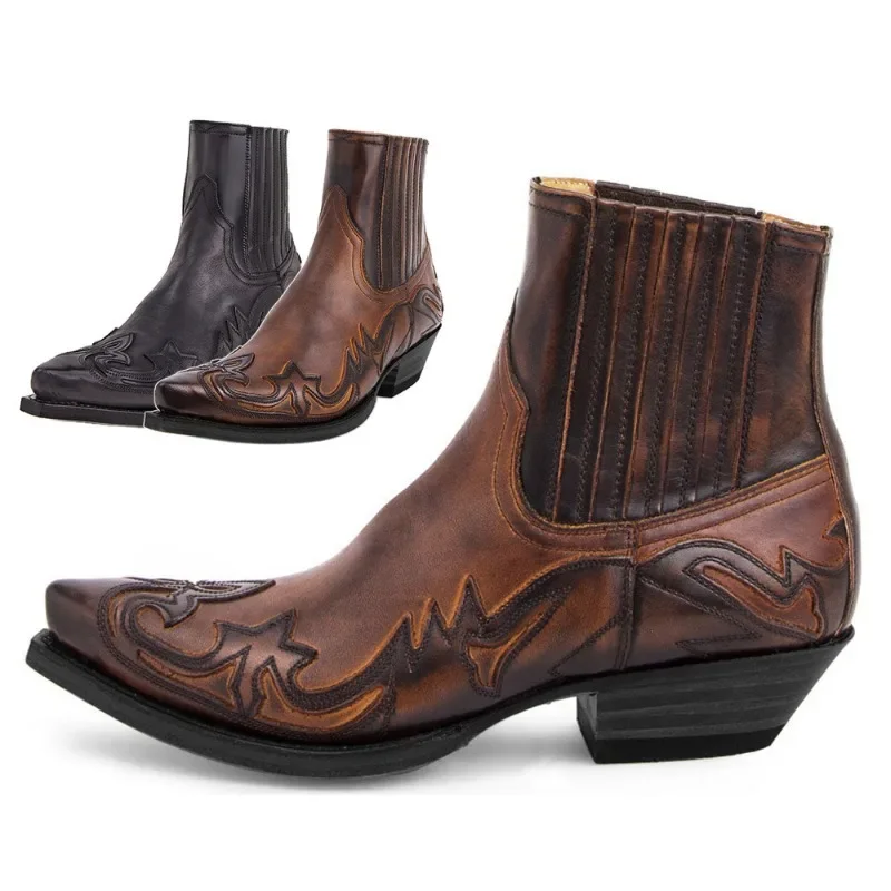 New Men's Boot Handmade Wedge  - Chelsea Boots Suede recension och pris