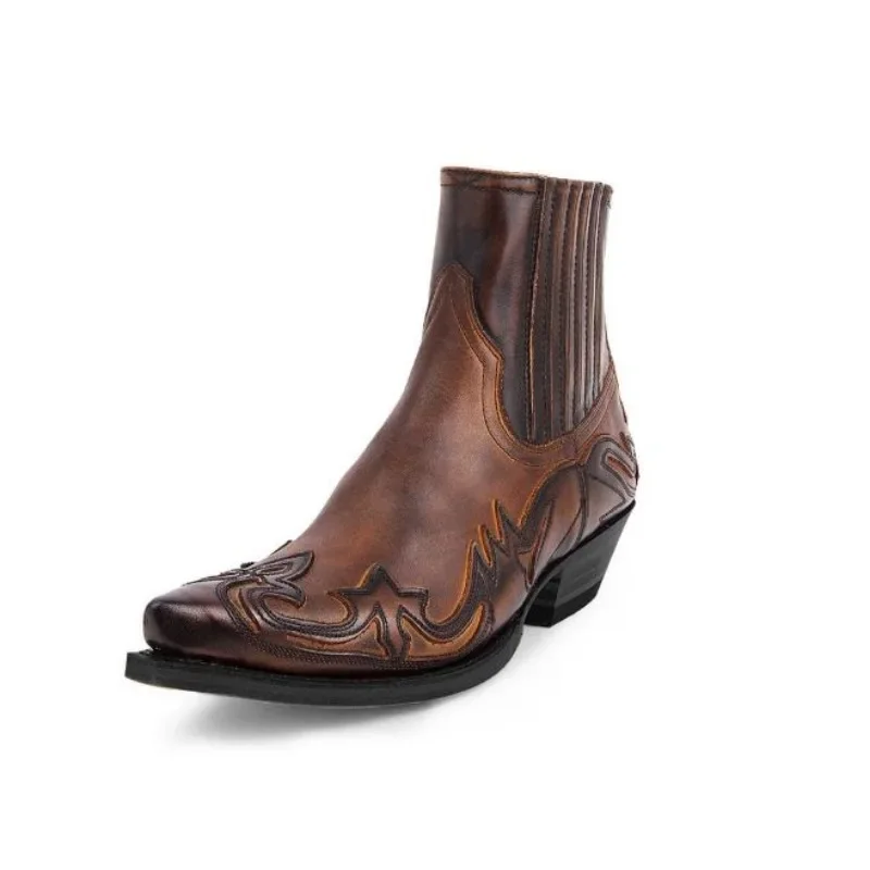 New Men's Boot Handmade Wedge  - Chelsea Boots Suede recension och pris