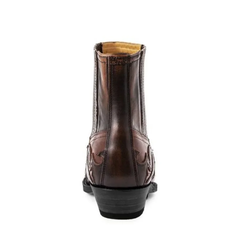 New Men's Boot Handmade Wedge  - Chelsea Boots Suede recension och pris