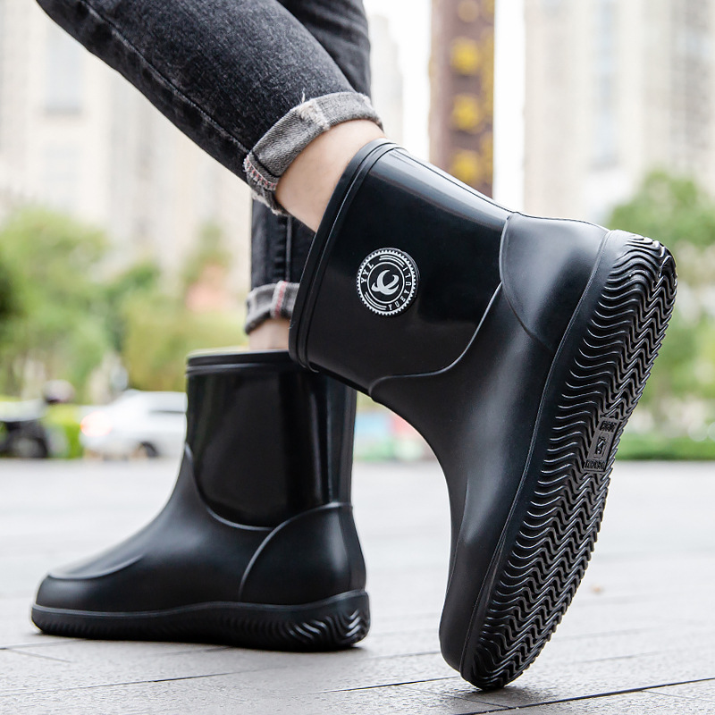 Men's Mid-calf Rain Boots. 202 - Men'S Shoes Water Resistant recension och pris