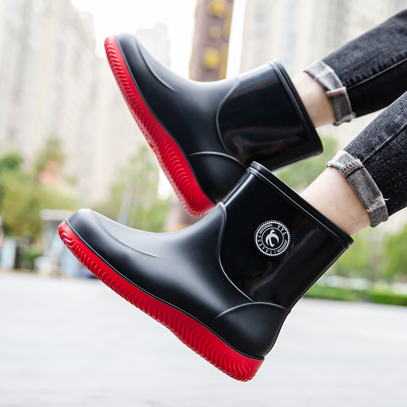 Men's Mid-calf Rain Boots. 202 - Men'S Shoes Water Resistant recension och pris
