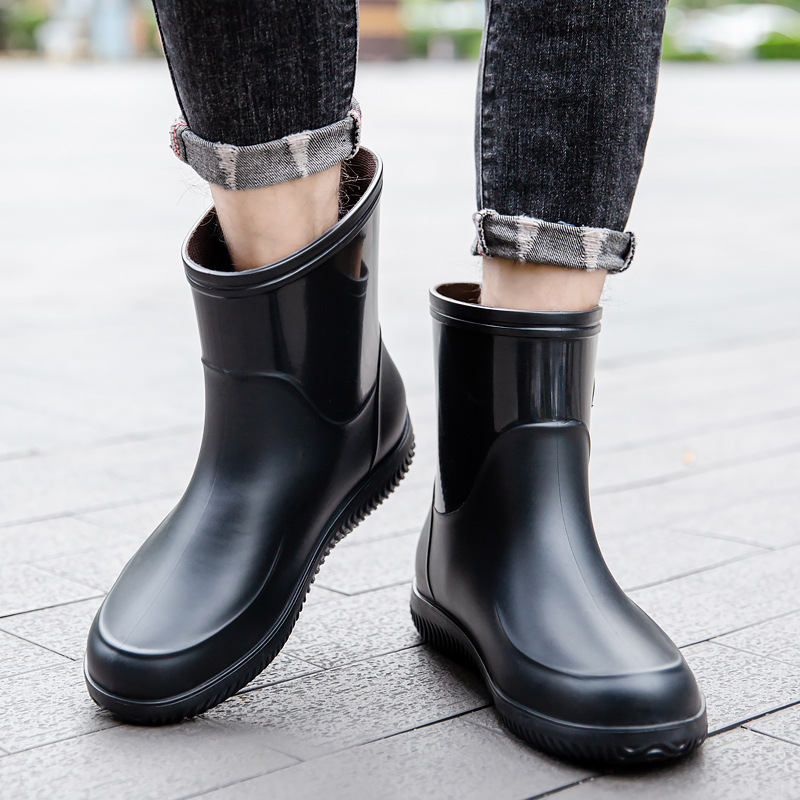 Men's Mid-calf Rain Boots. 202 - Men'S Shoes Water Resistant recension och pris