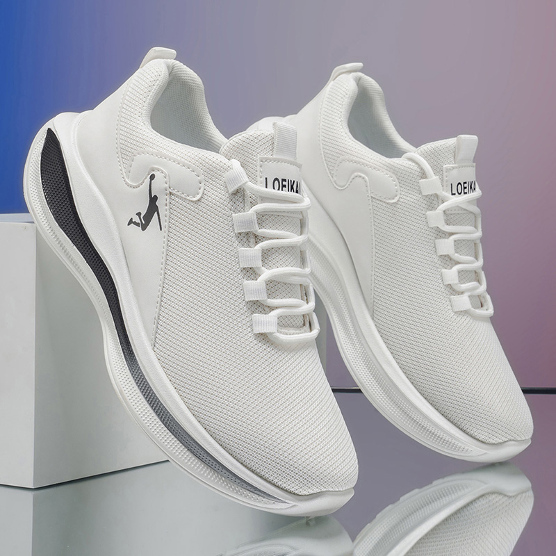 Men Running Sneakers Light Cus - Men'S Shoes Black And White recension och pris