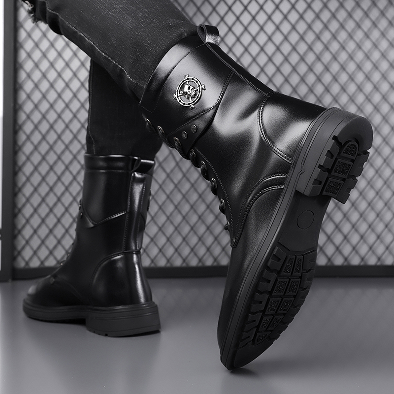 Unisex High-Top Chunky Sole Pl - Men'S Shoes Black And White recension och pris