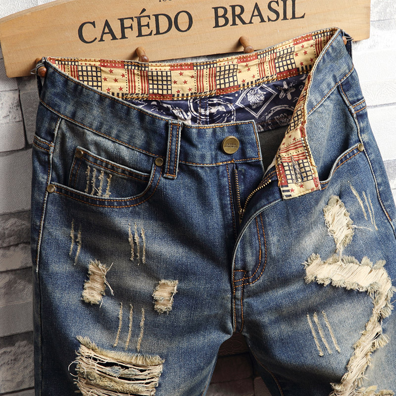 Ripped Hip-hop Denim Shorts Me - Men'S Shoes For Jeans recension och pris
