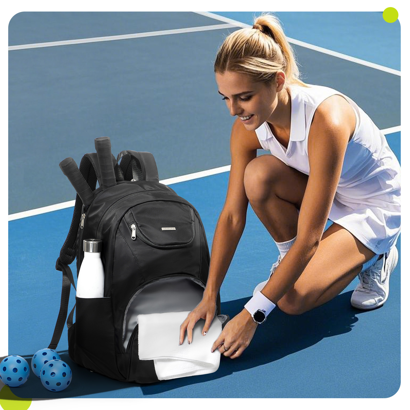 Tennis Bag Tennis Backpack 2 R - Men'S Shoes To Women'S recension och pris
