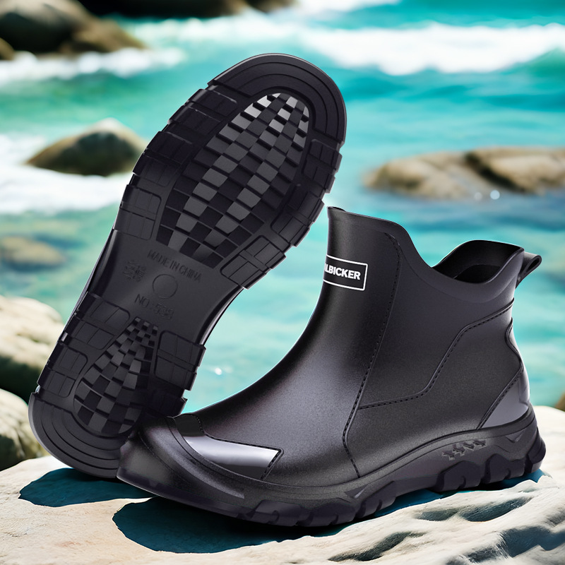 Men's Short Rain Boots Urban W - Men'S Shoes Water Resistant recension och pris