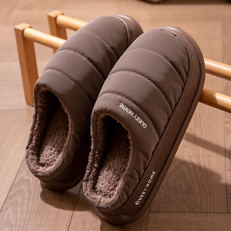 Men's New Winter Down Slippers - Men'S Shoes Water Resistant recension och pris