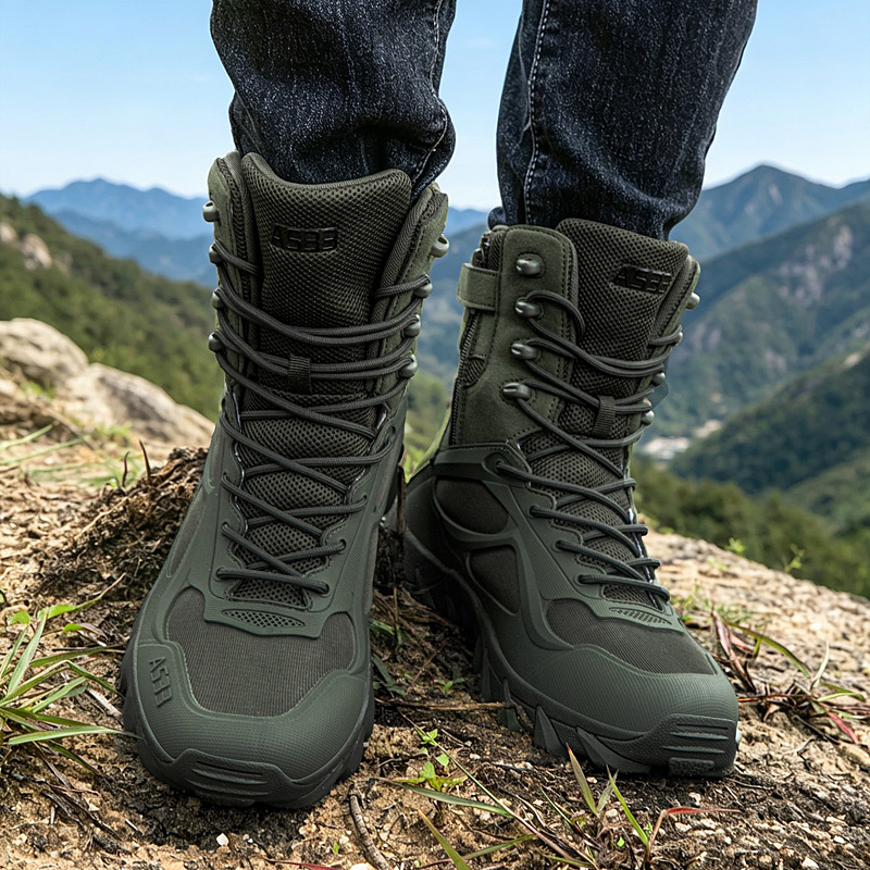 Men Tactical Boot Casual Ultra - Men'S Shoes Zipper recension och pris