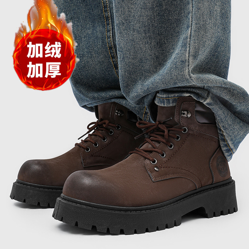 Men boots New Winter Slippers  - Men'S Shoes Zipper recension och pris