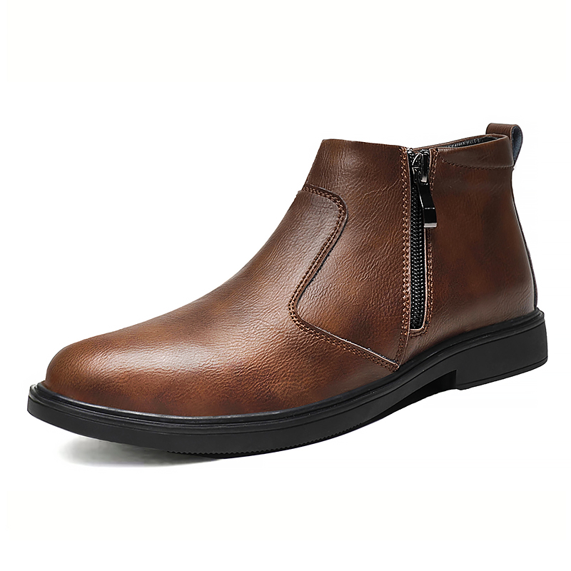 Autumn and Winter New High-Top - Men'S Shoes Zipper recension och pris
