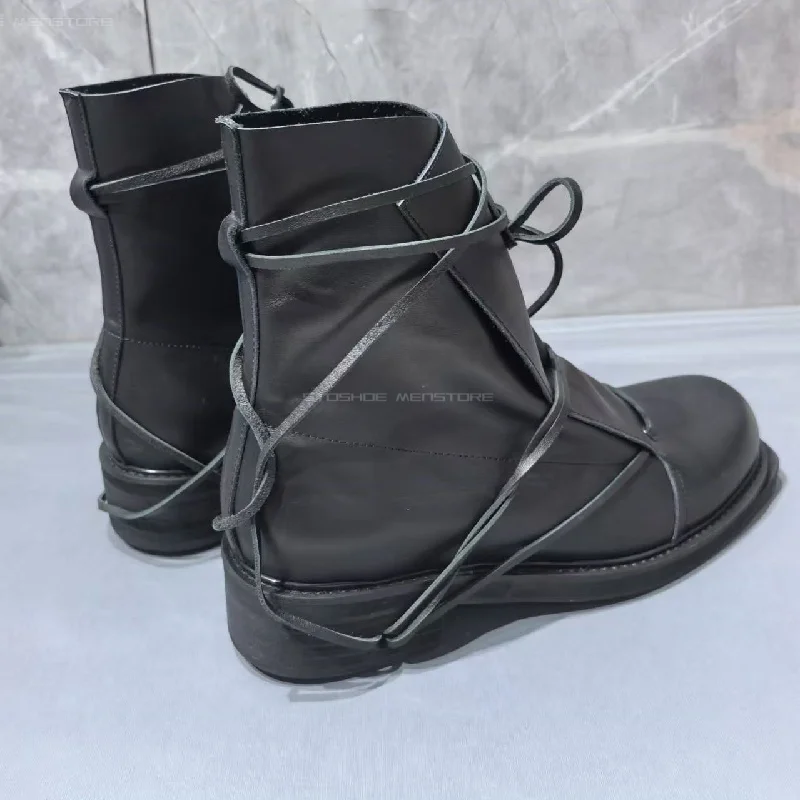Black Genuine Leather Square T - Chelsea Boots Suede recension och pris
