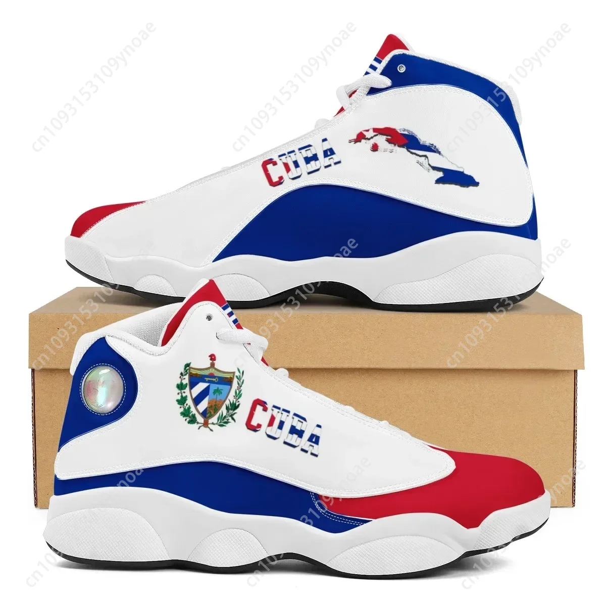 CUBA Flag Print Cool Men Baske - Men'S Shoes Basketball recension och pris