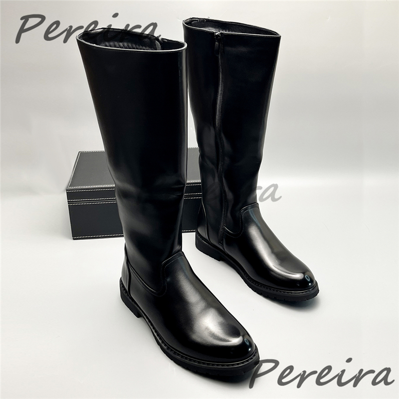 Autumn Winter Warm Men's Knee  - Men'S Shoes Zipper recension och pris