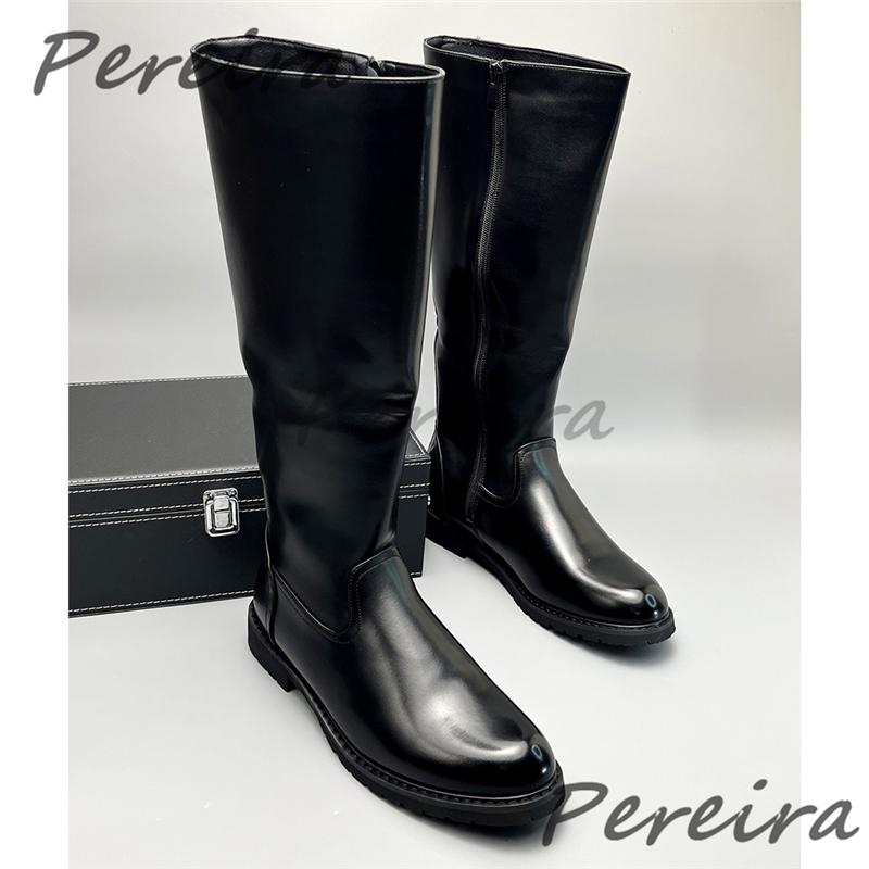 Autumn Winter Warm Men's Knee  - Men'S Shoes Zipper recension och pris