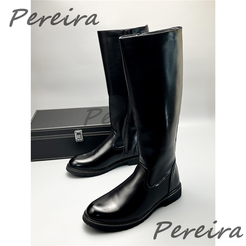 Autumn Winter Warm Men's Knee  - Men'S Shoes Zipper recension och pris