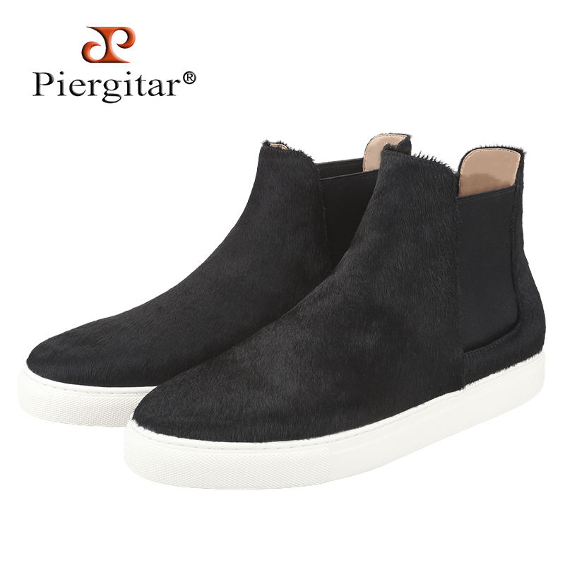 Piergitar Winter Styles Black  - Men'S Shoes Black And White recension och pris