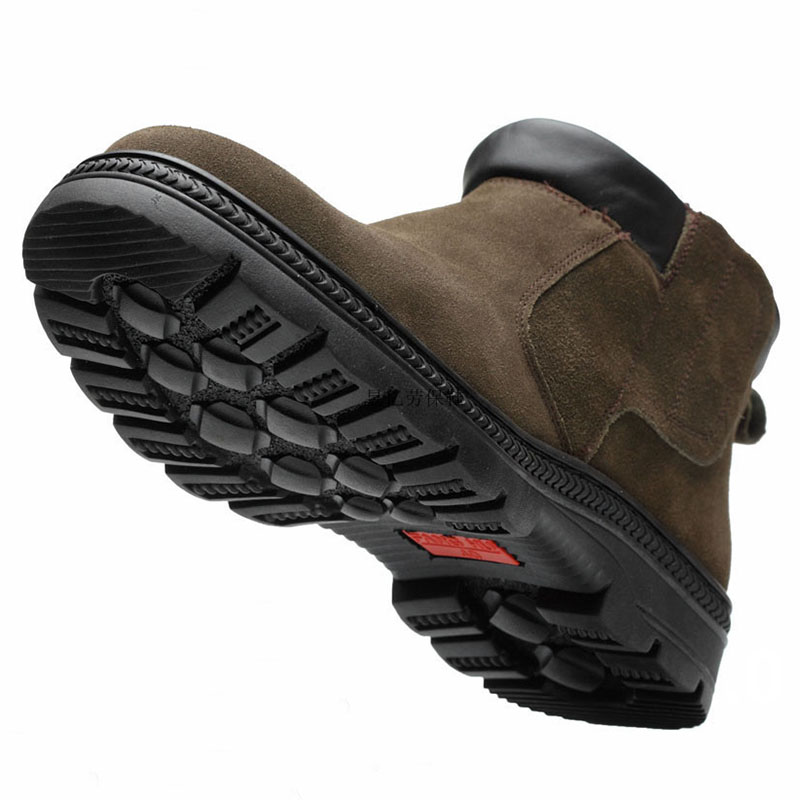 men casual safety boots cow su - Chelsea Boots Suede recension och pris