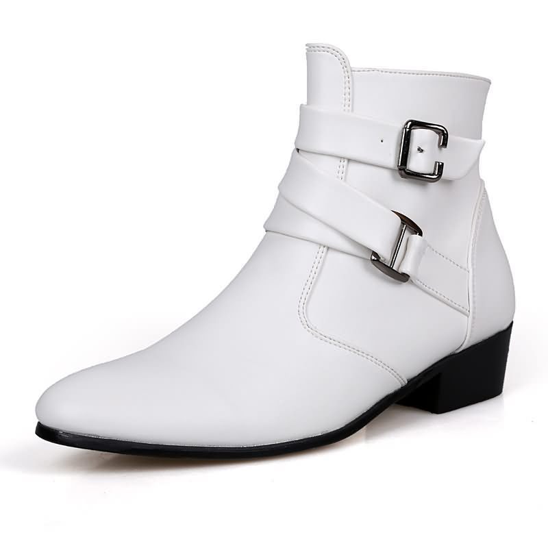 Luxury Men Boots Leather Chels - Chelsea Boots Suede recension och pris