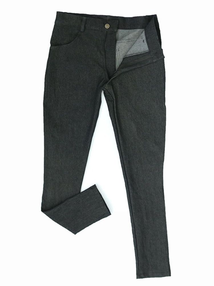 M-3XL Mens Elastic Denim Jeans - Men'S Shoes For Jeans recension och pris