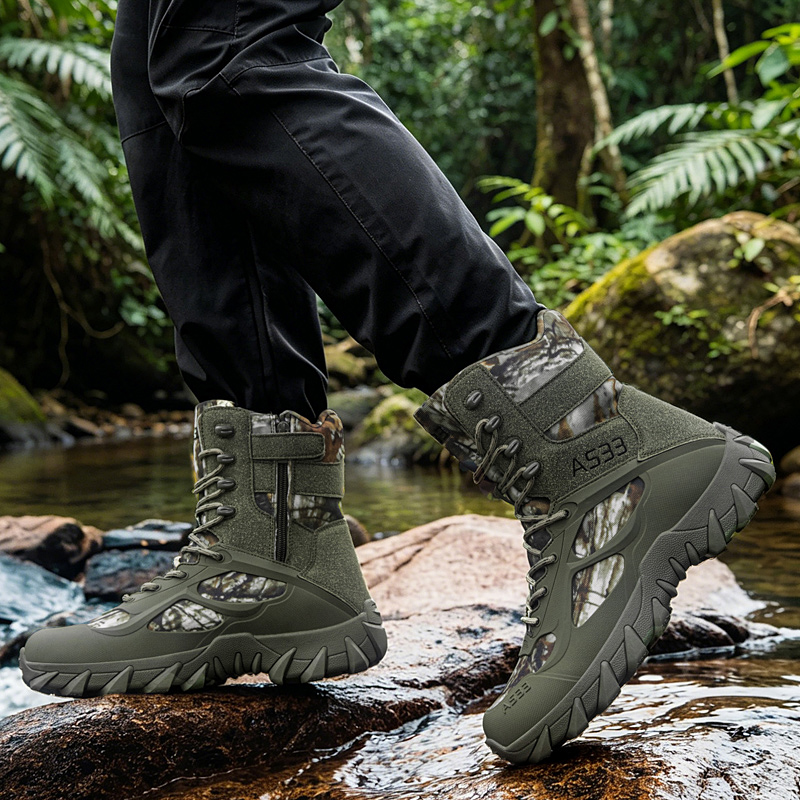 Men Tactical Boot Outdoor Ultr - Men'S Shoes Zipper recension och pris