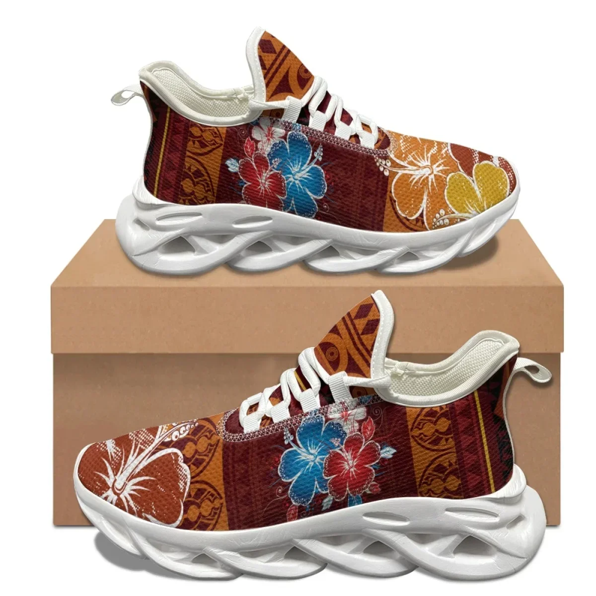 Hawaiian Hibiscus Comfortable  - Men'S Shoes Basketball recension och pris