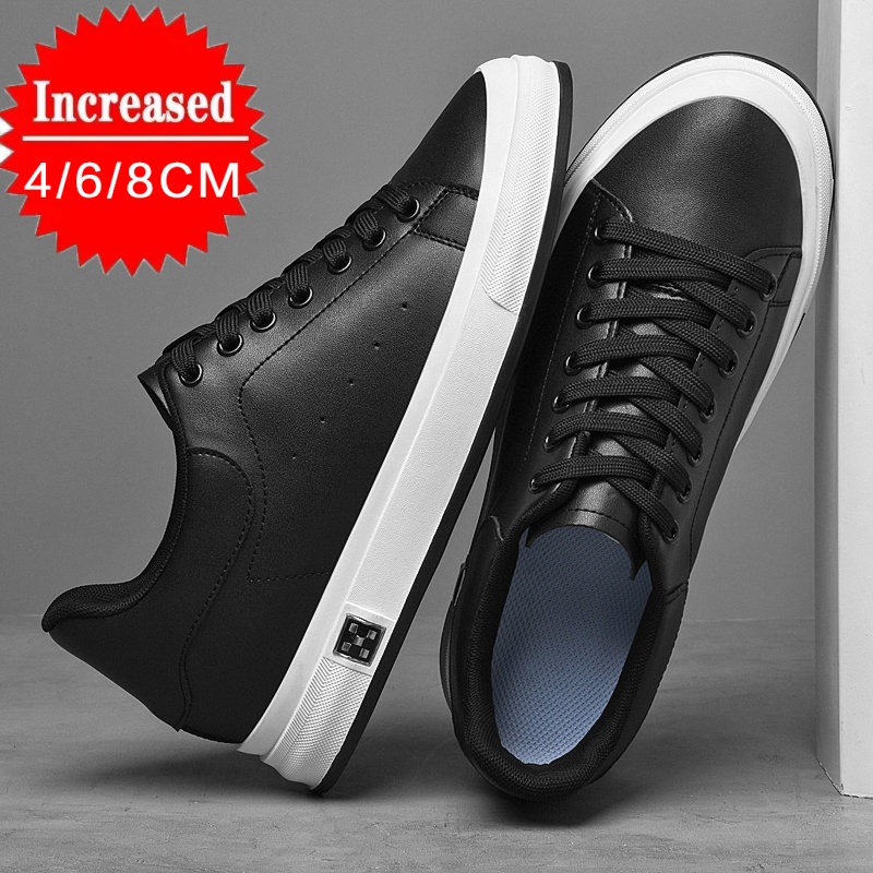 New Luxury Men's Elevator Shoe - Men'S Shoes Black And White recension och pris