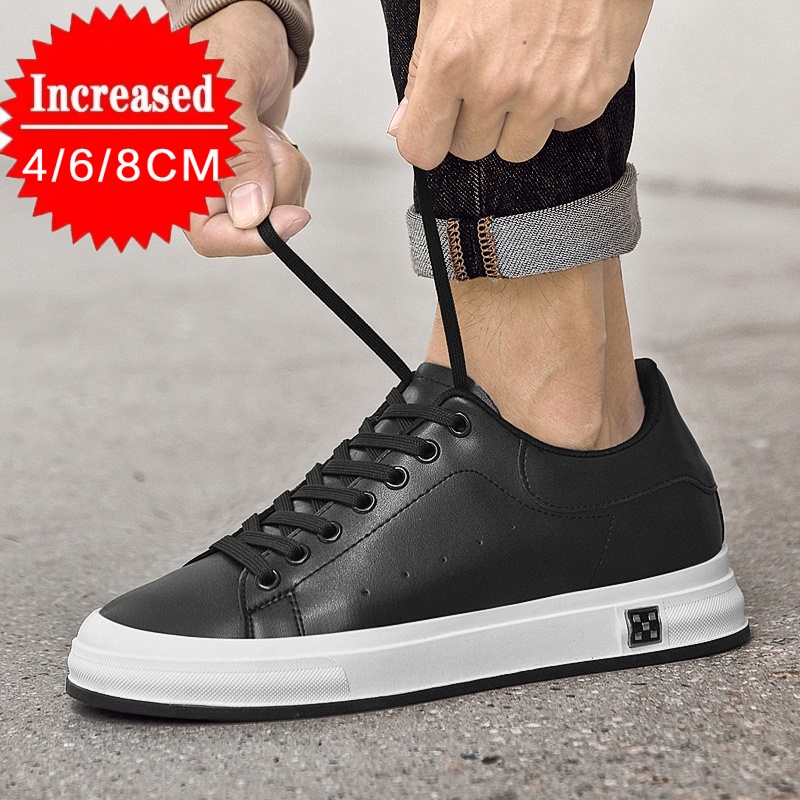 New Luxury Men's Elevator Shoe - Men'S Shoes Black And White recension och pris