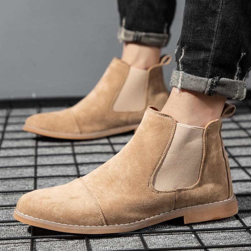 Men Chelsea Boots Suede Leathe - Chelsea Boots Suede recension och pris