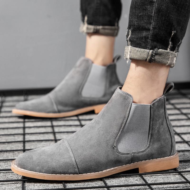 Men Chelsea Boots Suede Leathe - Chelsea Boots Suede recension och pris