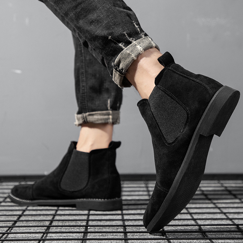 Men Chelsea Boots Suede Leathe - Chelsea Boots Suede recension och pris