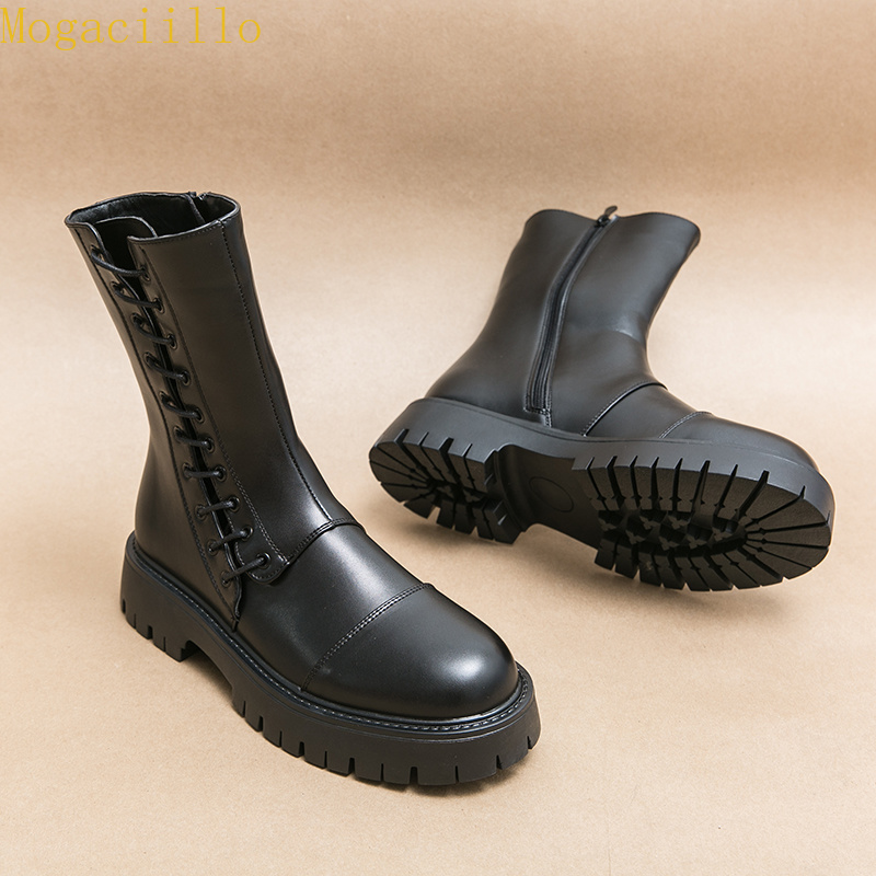 Trendy Brand Men's Workwear Le - Men'S Shoes Zipper recension och pris