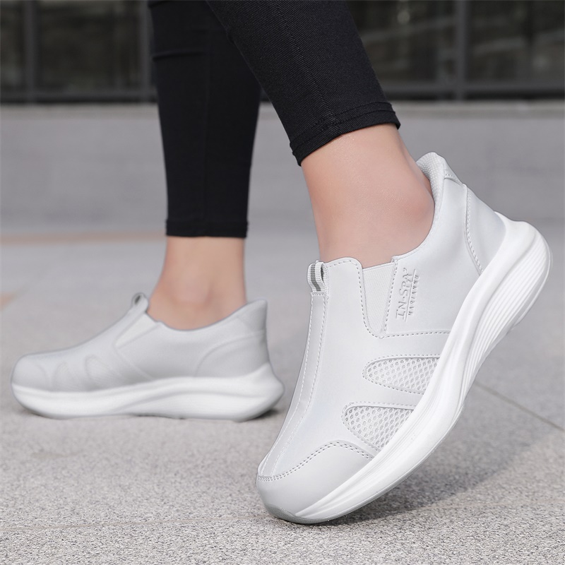 Women Men Nurse Work Shoes Bre - Men'S Shoes Black And White recension och pris