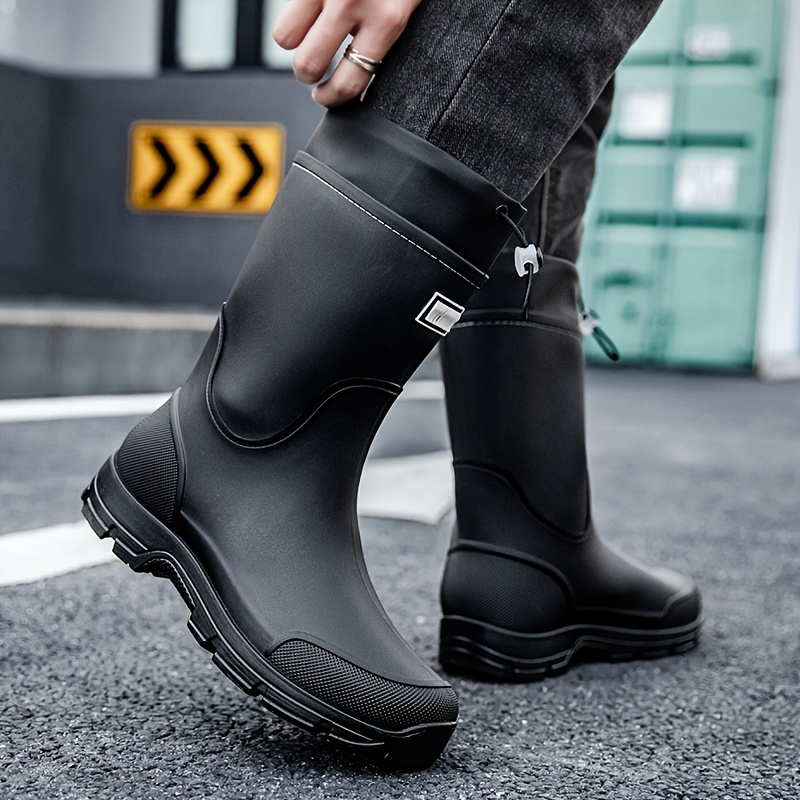 Men waterproof Rain Boots Mid  - Men'S Shoes Water Resistant recension och pris